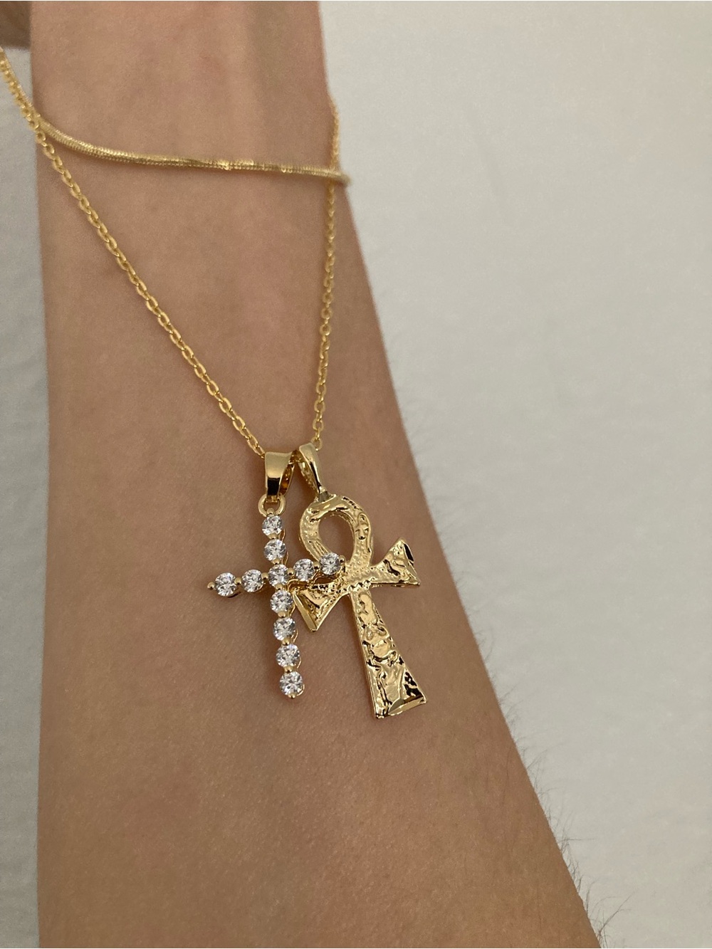 New Vanessa Mooney THE ANKH CROSS NECKLACE - Picture 6 of 9